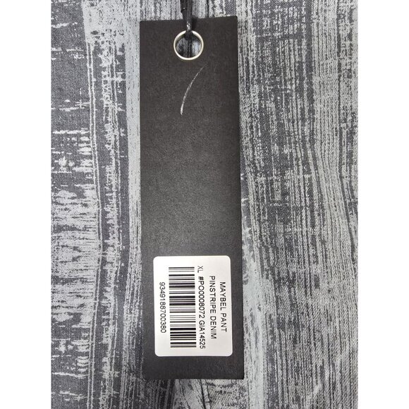 I. AM. GIA Women's MAYBEL Pant Pinstripe Denim Size XL- NEW WITH TAGS - Picture 4 of 16